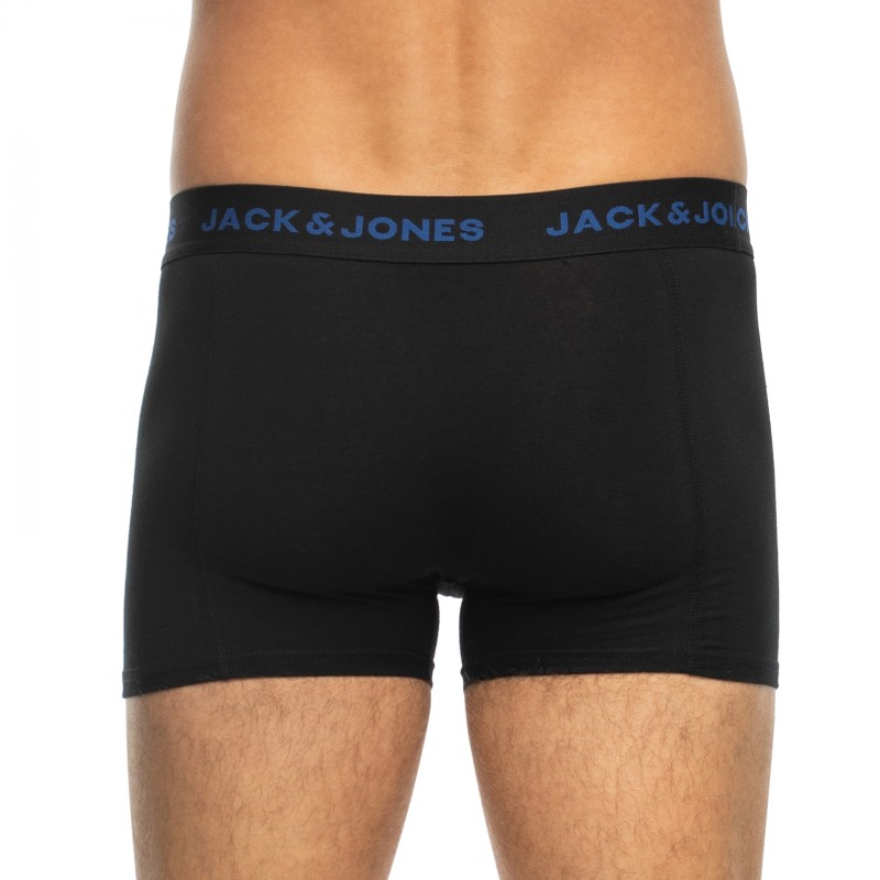 Jack&Jones_5-erSet_Trunks_Schwarz_mitverschiedenfarbigemWebbund