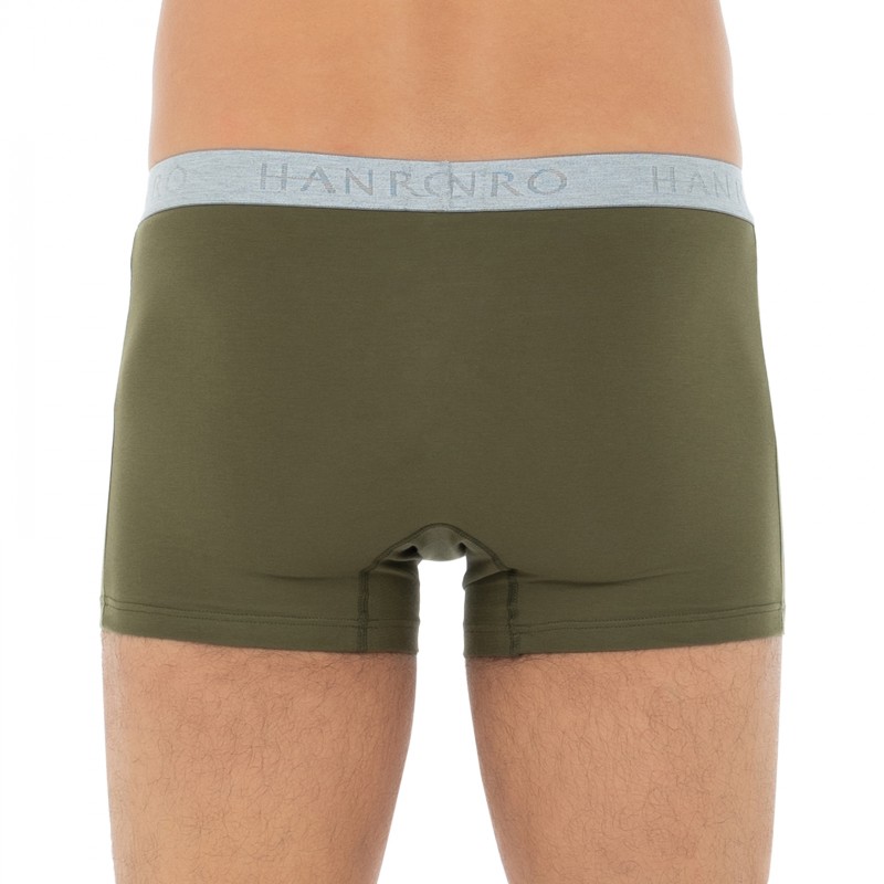 Hanro_2-erSet_Trunks_Blau&Khaki