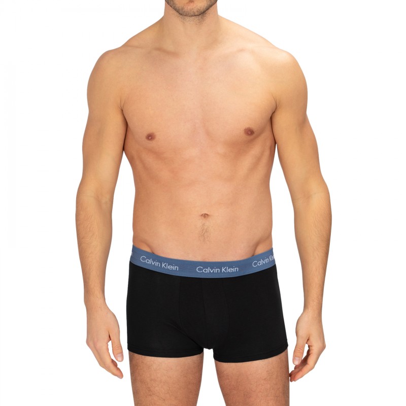 CalvinKlein_5-erSetBoxerBriefs_Schwarz_mitverschiedenfarbigemWebbund