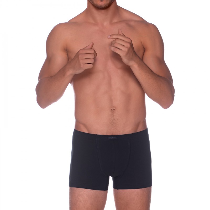 Boxerman_Boxershorts_Herrenunterwäsche_Trunks_Mey_Shorty_Schwarz