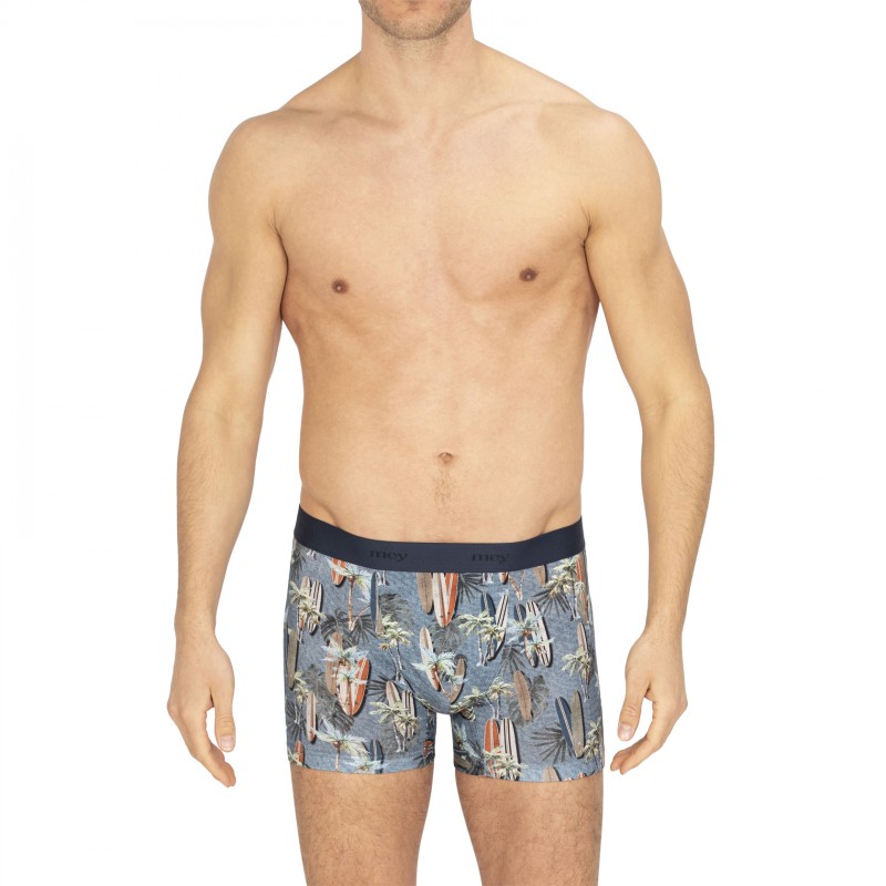 Mey_Shorty_Blau_mitAll-OverPrint