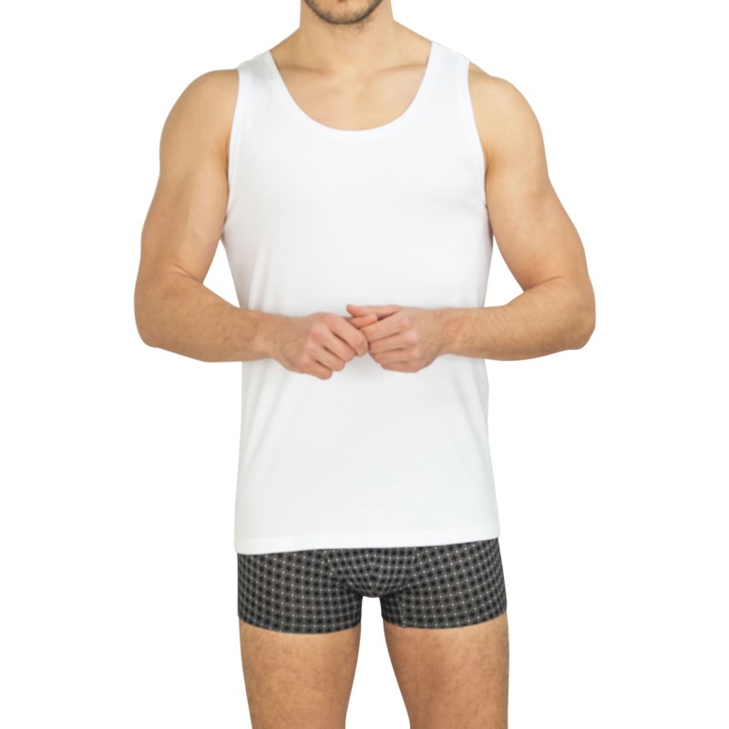 Boxerman_Mey_Muskel-Shirt_Comfort_Cotton_Weiß