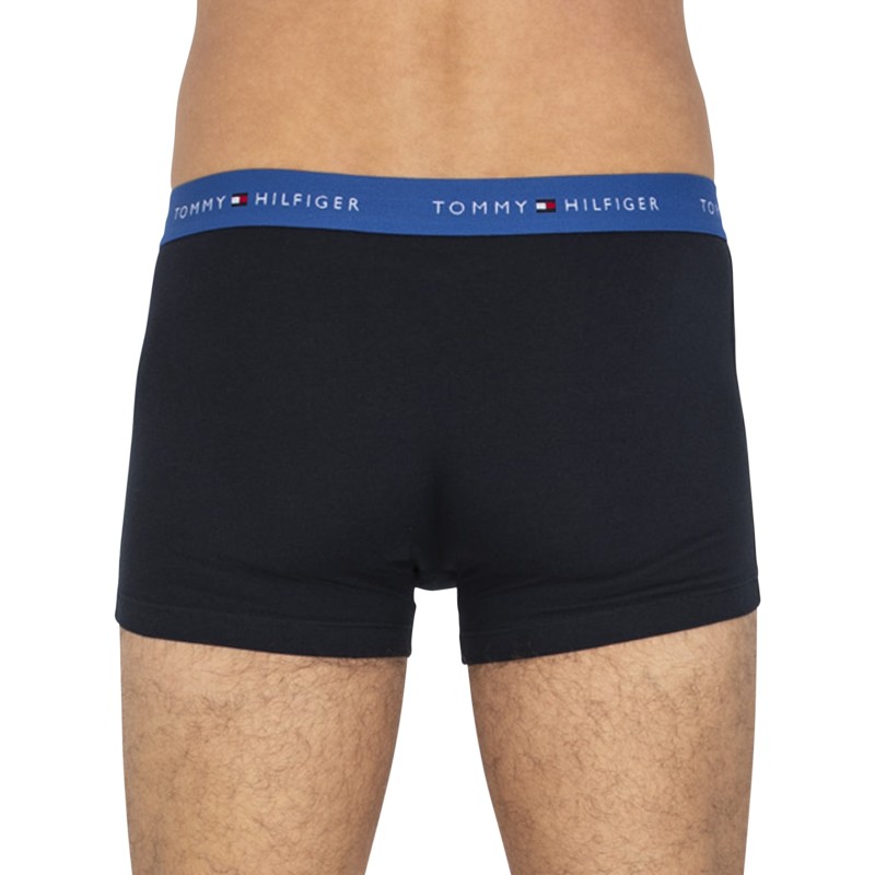 TommyHilfiger_3-erSet_Trunks_Blau_mitverschiedenfarbigemWebbund