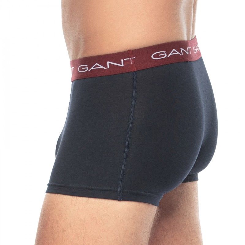 GANT_3-erSet_Trunks_Blau_mitverschiedenfarbigemWebbund
