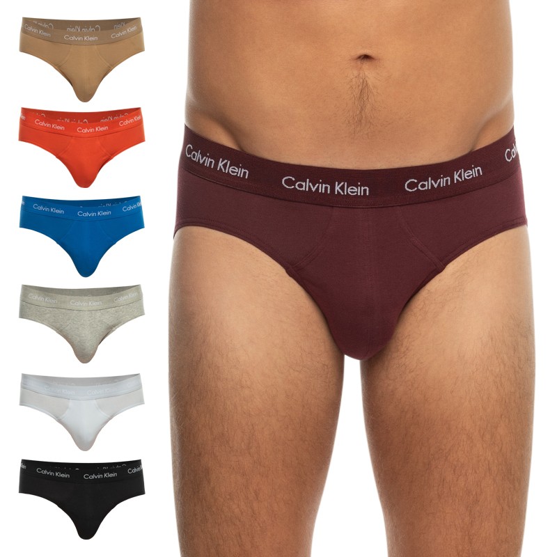 CalvinKlein_7-erSet_Slips_bunt