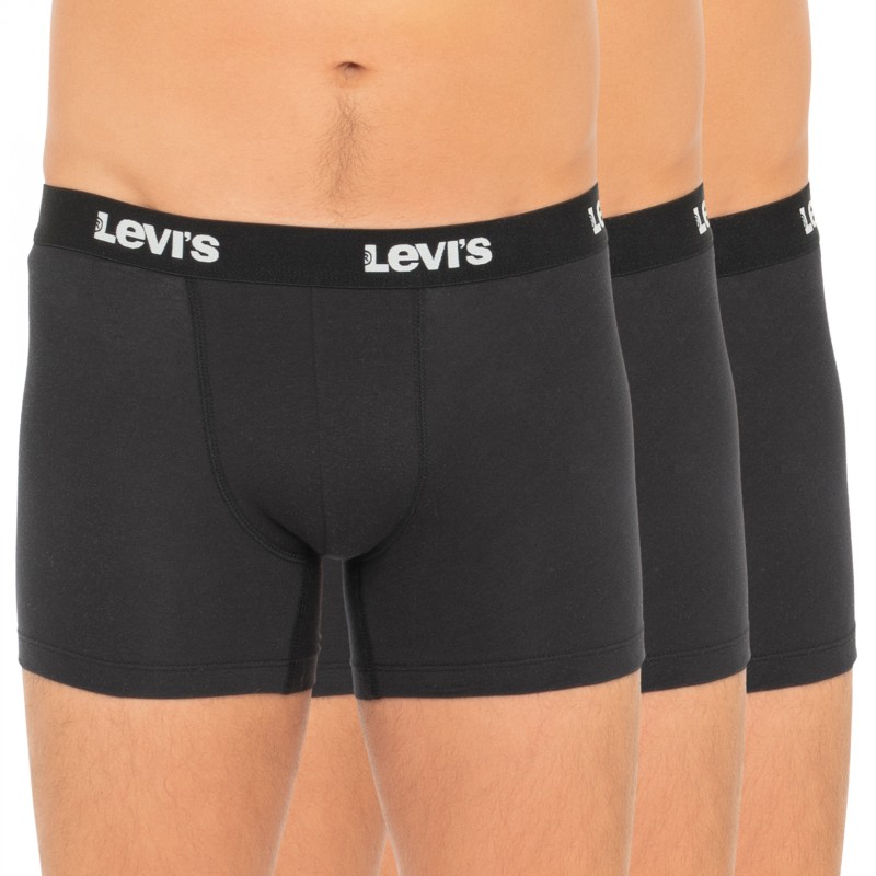 Levi's 3-er Set Boxer Briefs Schwarz