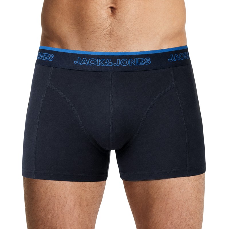 Jack & Jones 5-er Set Trunks Dunkelblau verschiedenfarbiger Bund