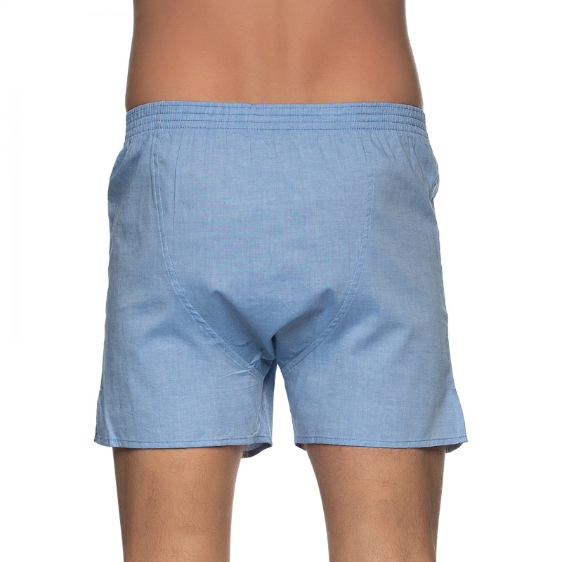 Boxerman_Herrenunterwäsche_D.E.A.L International_Boxershorts_Blau_Chambray