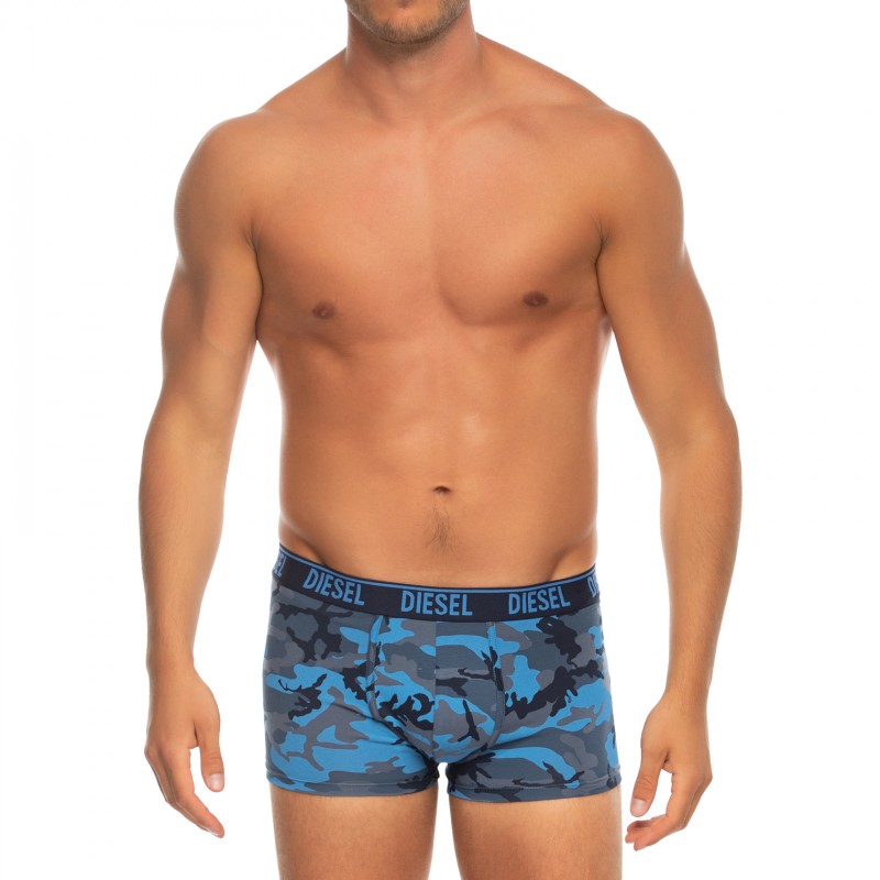 Diesel_3-erSet_Trunks_Blau_mitCamouflage-Musterung