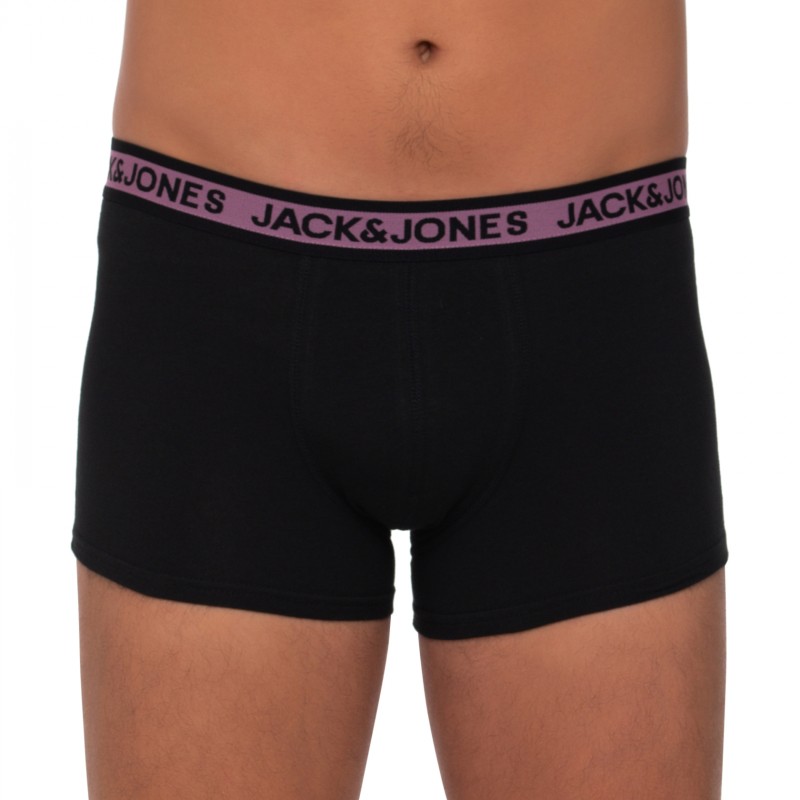 Boxerman_Herrenunterwäsche_Boxershorts_Jack & Jones_Set_Trunks_Schwarz, Blau & Motiv