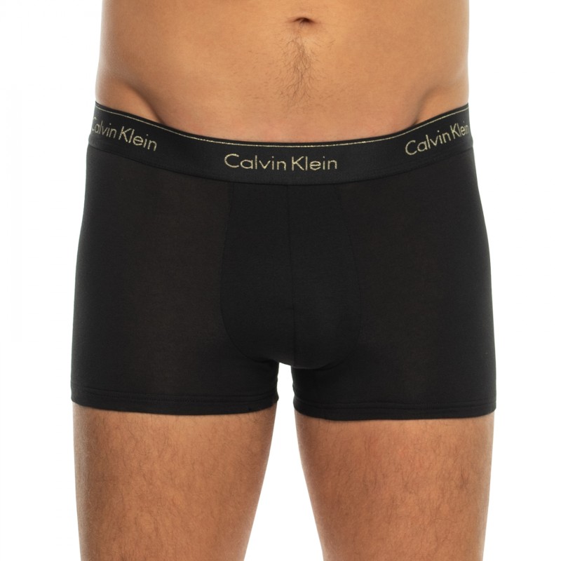CalvinKlein_3-erSet_Trunks_Schwarz&Rot