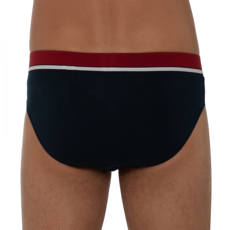 Boxerman_Herrenunterwäsche_Boxershorts_Schiesser_3-er Set_Slips_Dunkelblau