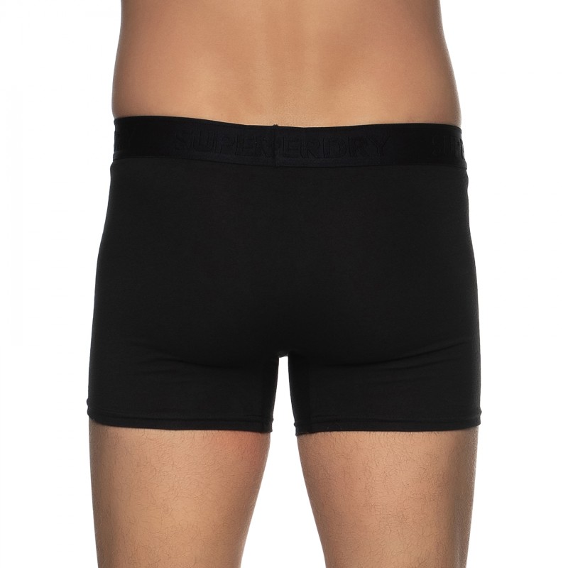 Boxerman_Herrenunterwäsche_Boxershorts_Superdry_3-er Set_Classic Boxer_Schwarz