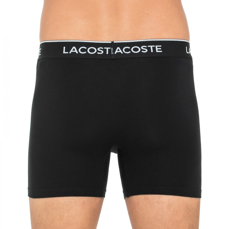 Boxerman_Herrenunterwäsche_Boxershorts_Lacoste_3-er Set_Trunks_Schwarz
