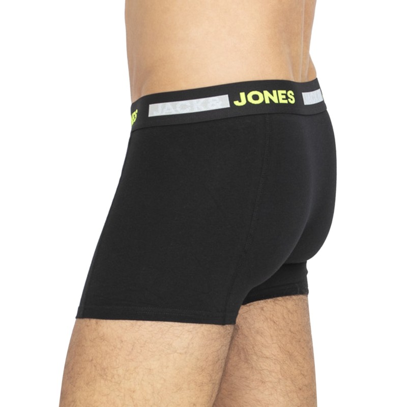 Jack & Jones_3-er Set_Trunks_Schwarz Blau & Türkis