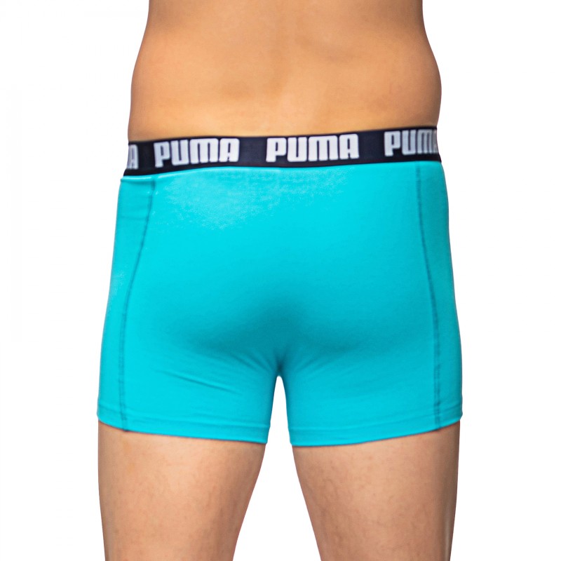 Boxerman_Herrenunterwäsche_Boxershorts_Puma_2-er Set_Basic Boxer_Blau Türkis