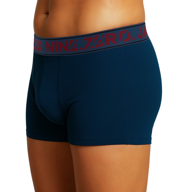 Jack & Jones 7-er Set Trunks Schwarz/Hellgrau mit verschiedenfarbigem Webbund