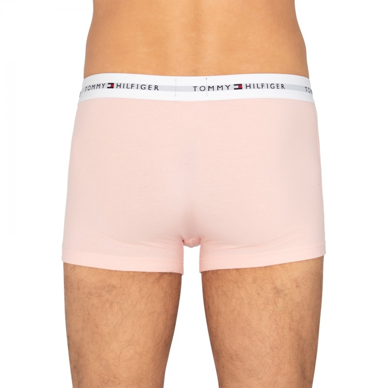 TommyHilfiger_3-erSet_Trunks_Grün,Hellblau&Rosa