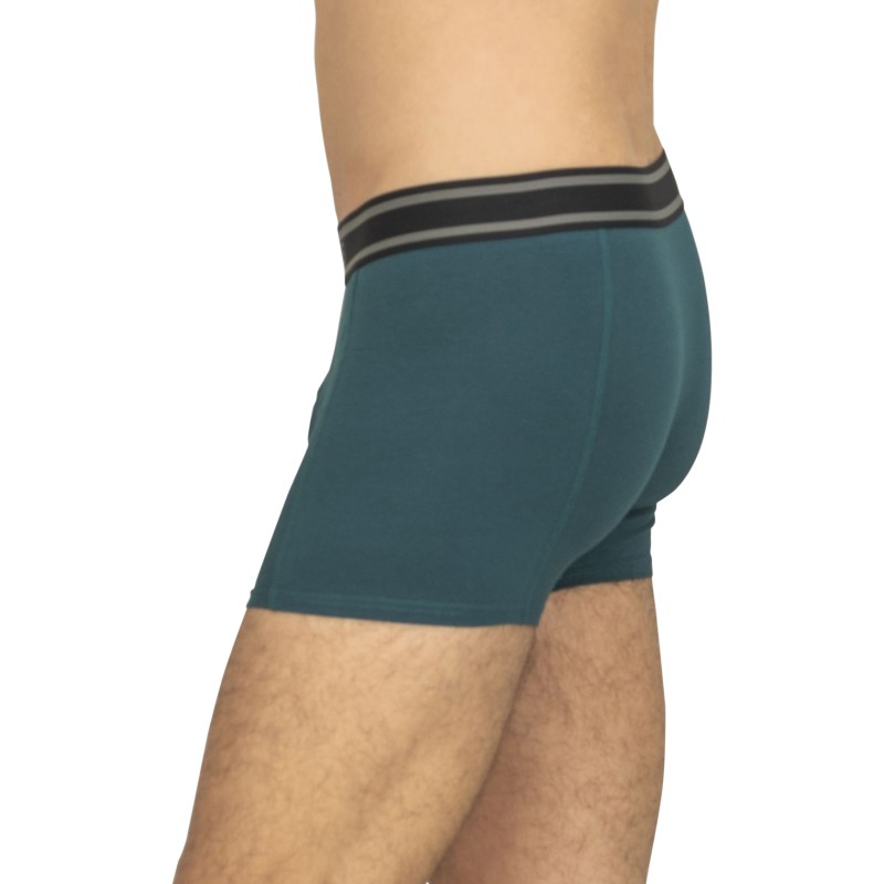 Jack & Jones_3-er Set_Trunks_Schwarz, Grau& Türkis