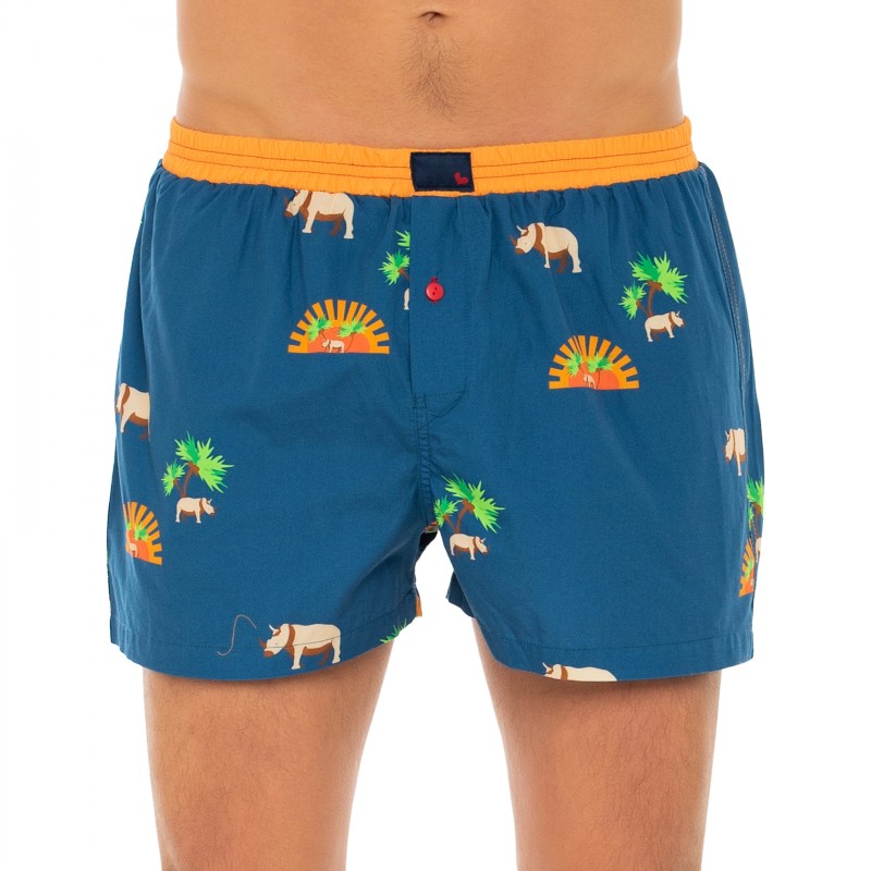 Boxerman_Herrenunterwäsche_Boxershorts_Unabux_Boxershorts_Rhino Sunset_Blau