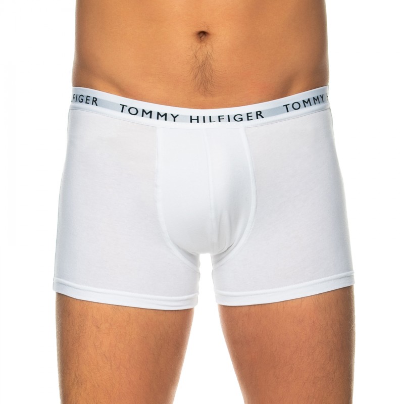 Boxerman_Herrenunterwäsche_Boxershorts_Tommy Hilfiger_3-er Set_Trunks_Dunkelblau Weiß & Rot