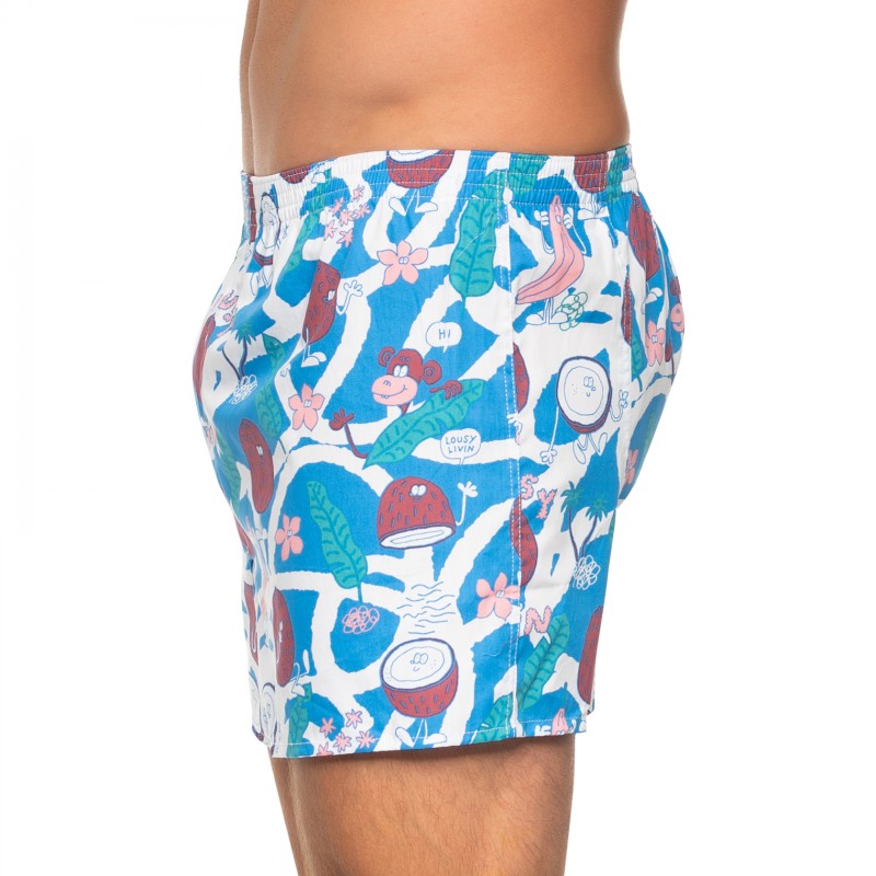 Lousy Livin_Boxershorts_Türkis_Motiv