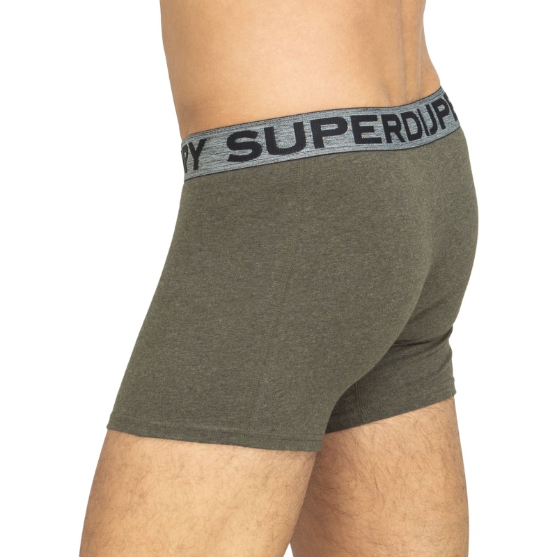 Superdry_3-erSet_Trunks_Schwarz,Orange&Grau