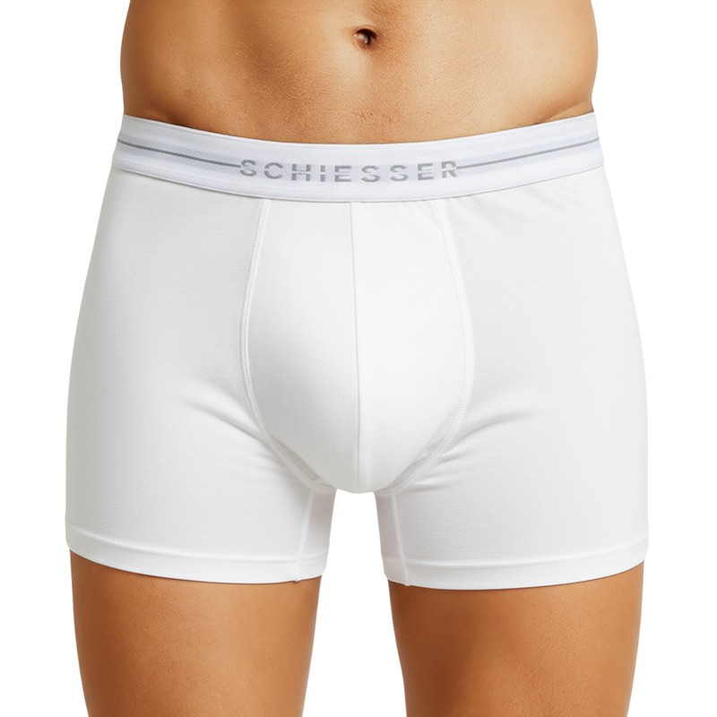 Schiesser_2-er Set_Trunks_Weiß