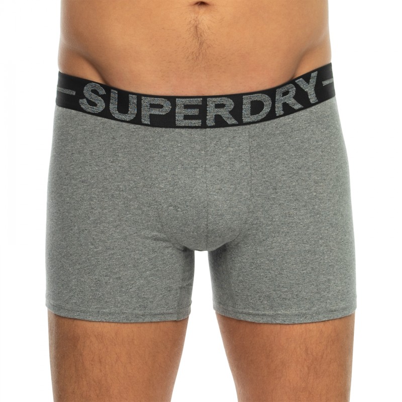 Superdry_3-erSet_BoxerBriefs_Grau&Rot