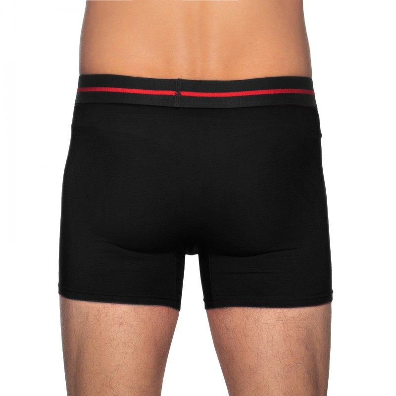 Boxerman_Herrenunterwäsche_Boxershorts_Superdry_2-er Set_Trunks_Orange Schwarz