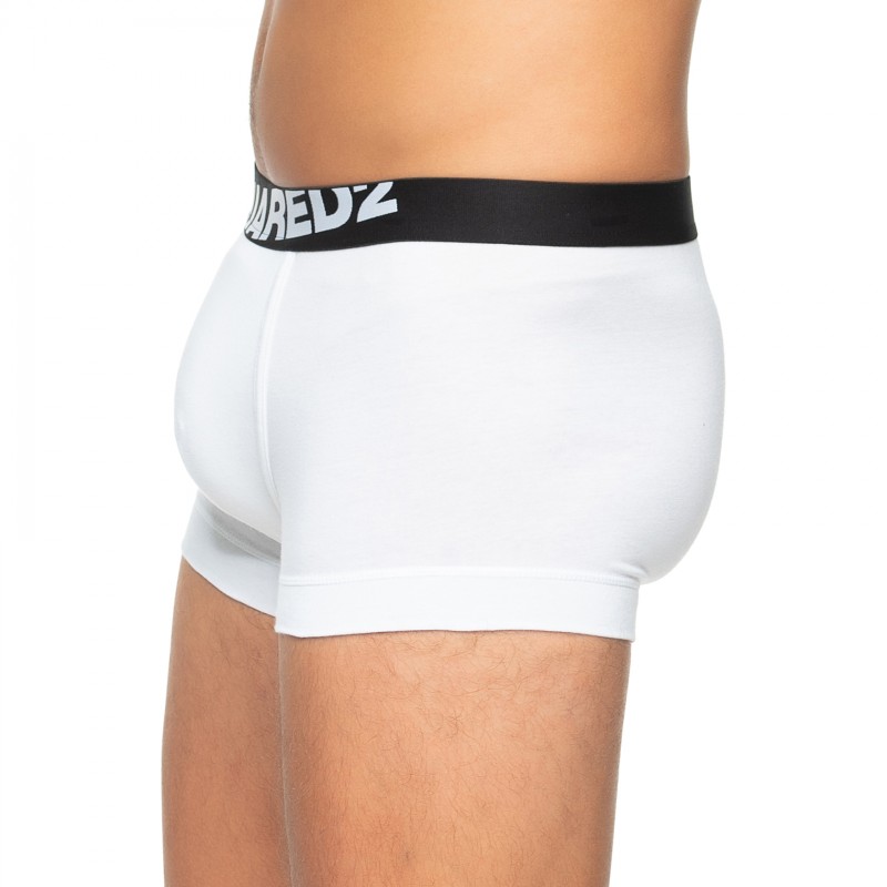Boxerman_Herrenunterwäsche_Boxershorts_DSQUARED2_Trunks_Weiß