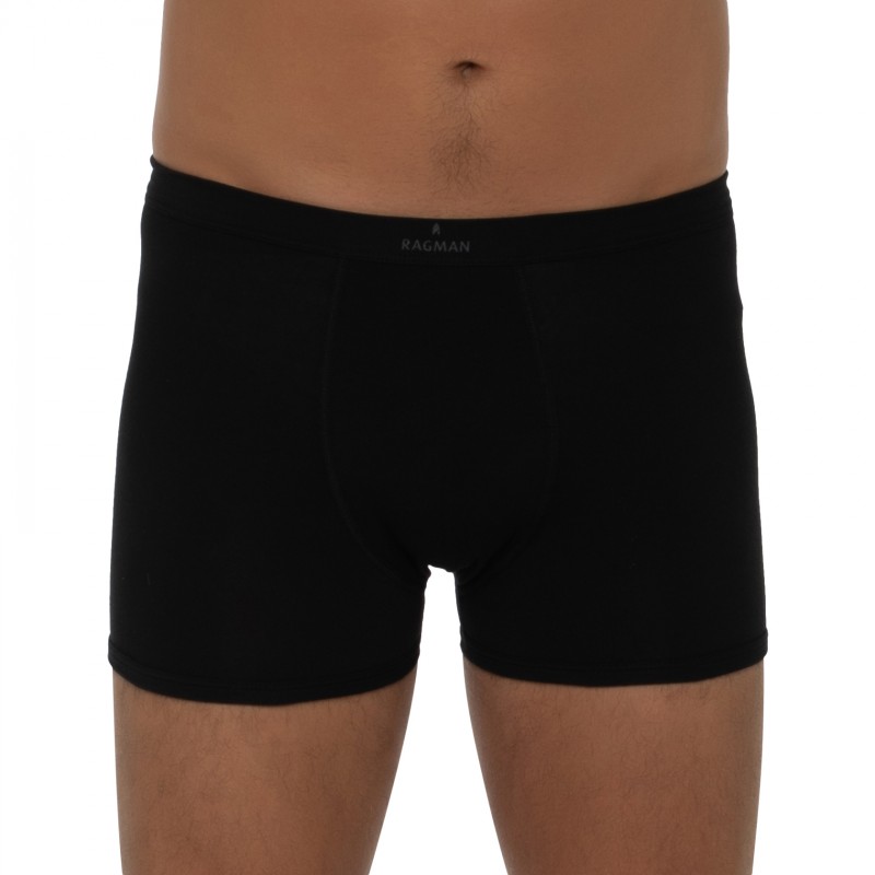 Boxerman_Boxershorts_Herrenunterwäsche_Ragman_2-er Set_Shorts_Schwarz