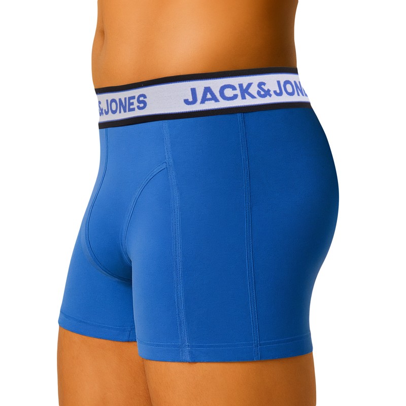 Jack & Jones_3-er Set_Trunks_Schwarz_Blau_Weiß