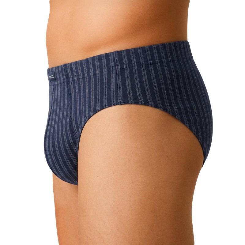 Mey_Slip_Blau_mit_Streifen