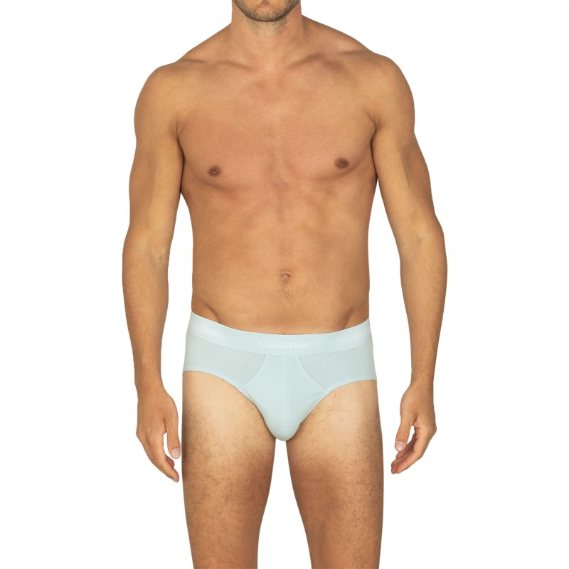 Calvin Klein_3-er Set_Slips_Beige_Blau_&_Türkis