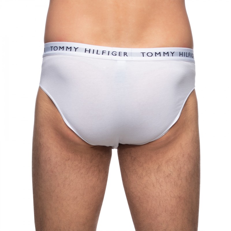 Boxerman_Herrenunterwäsche_Tommy Hilfiger_3-er Set_Slips_Schwarz Grau & Weiß