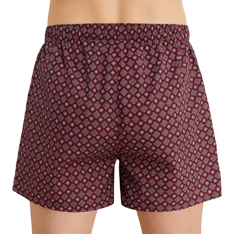 Hanro_Boxershorts_Hellgrau_mit_Allover_Muster