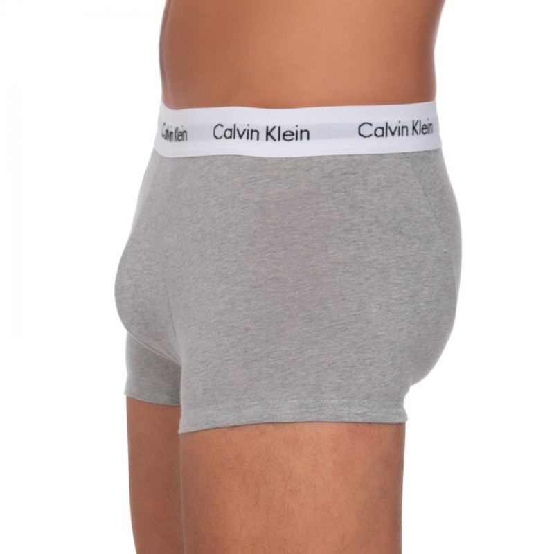 Boxerman_Herrenunterwäsche_Boxershorts_Calvin Klein_3-er Set_Trunks_Grau