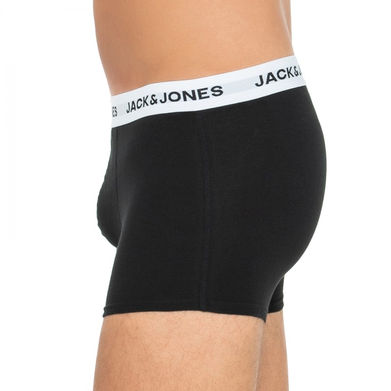 Jack & Jones_5-er Set_Trunks_Schwarz Blau Grün & Grau