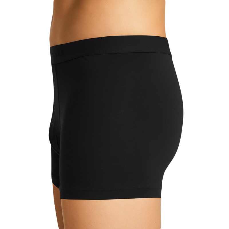 Schiesser_2-erSet_Trunks_Schwarz_Blau_Weiß_gestreift