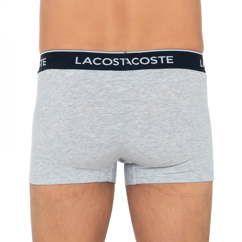 Lacoste_3-er Set_Trunks_Blau & Grau